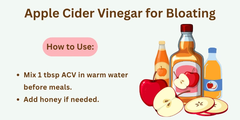 Apple Cider Vinegar for Bloating