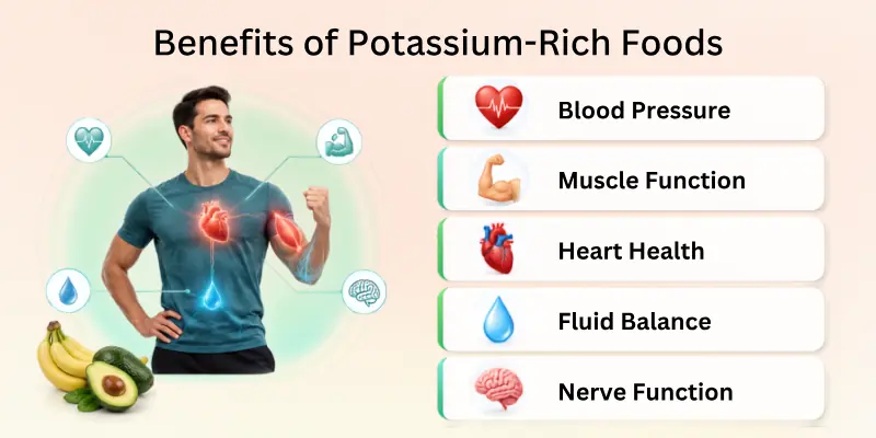 Health Benefits of Eating Potassium-Rich Foods