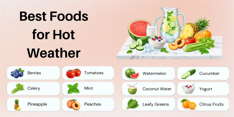 Best Foods for Hot Weather