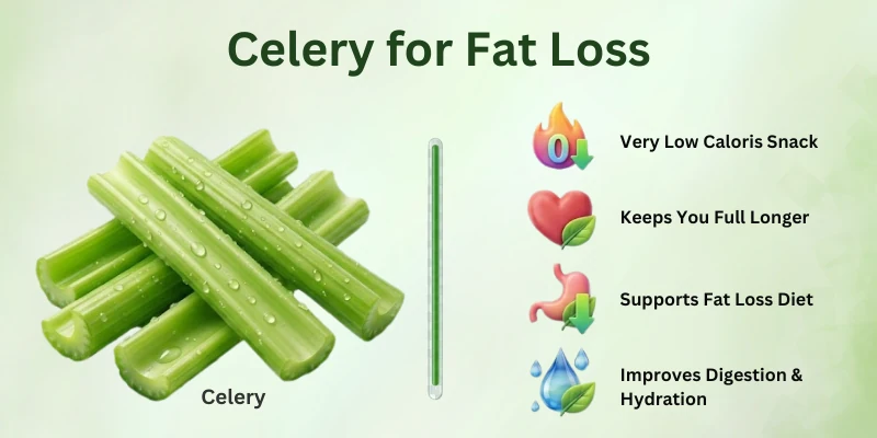 Celery for Fat Loss