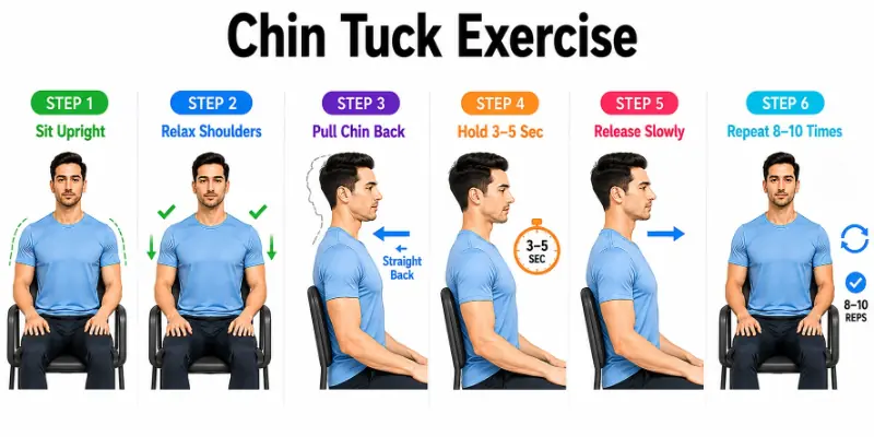 Chin Tuck Exercise