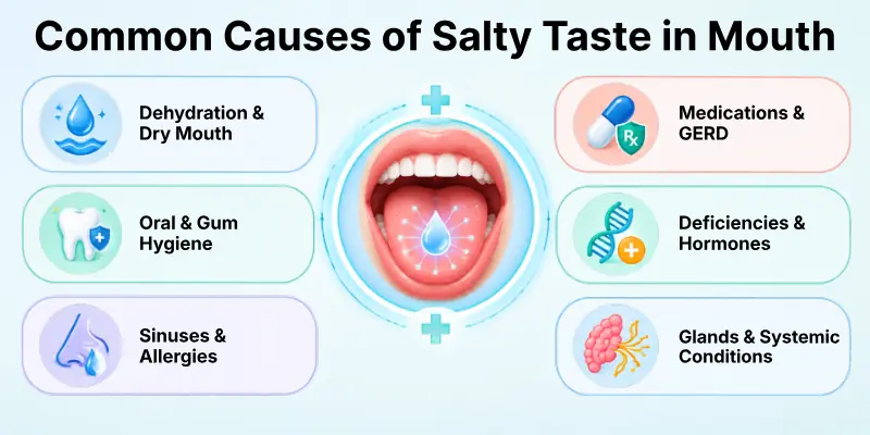 Common Causes of Salty Taste in Mouth