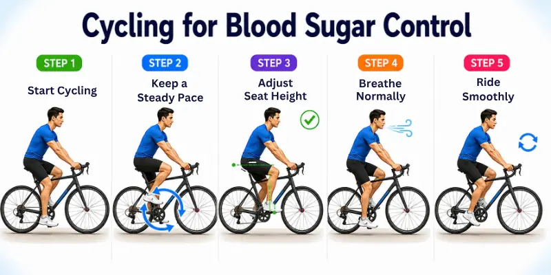 Cycling for Blood Sugar Control