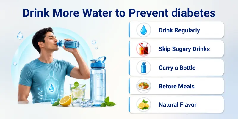 Drink More Water to Prevent Diabetes