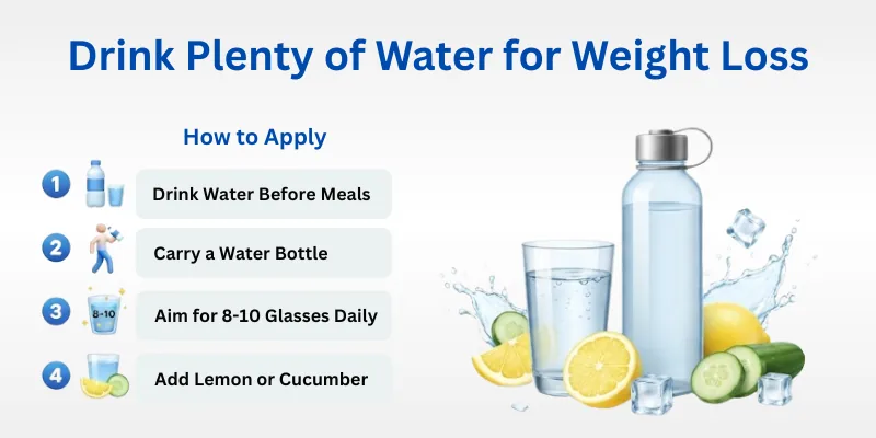 Drink Plenty of Water for Weight Loss