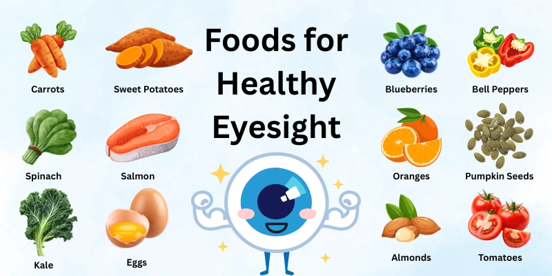 Best Foods for Healthy Eyesight