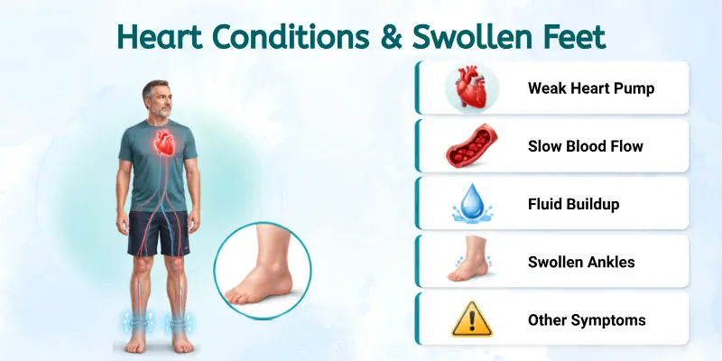 Heart Condition and Swollen Feet