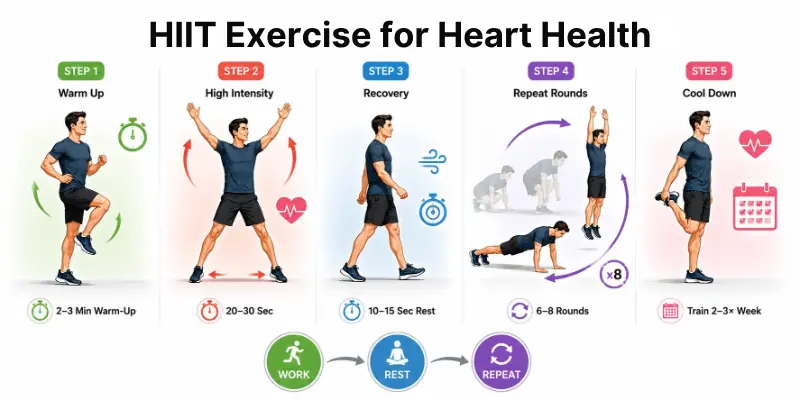 HIIT Exercise for Heart Health