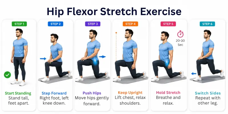 Hip Flexor Stretch Exercise