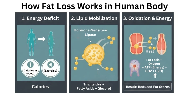 How Fat Loss Works in Human Body