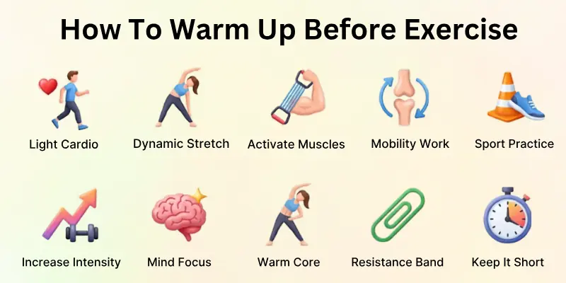 How To Warm Up Before Exercise