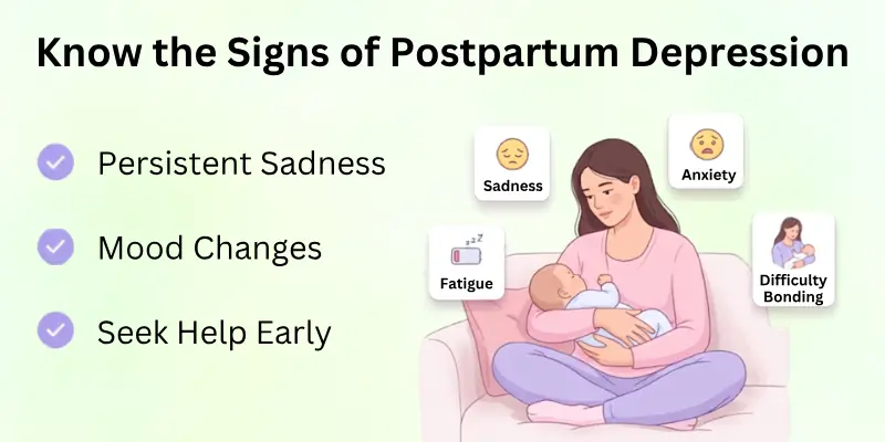 Know the Signs of Postpartum Depression