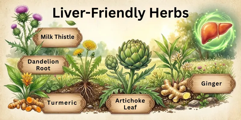 Liver-Friendly Herbs