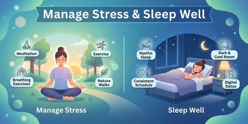 Manage Stress & Sleep Well