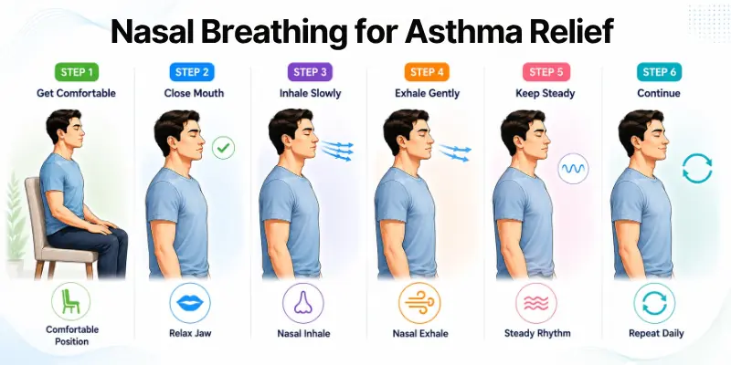 Nasal Breathing for Asthma Relief