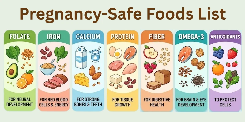 Pregnancy-Safe Foods List
