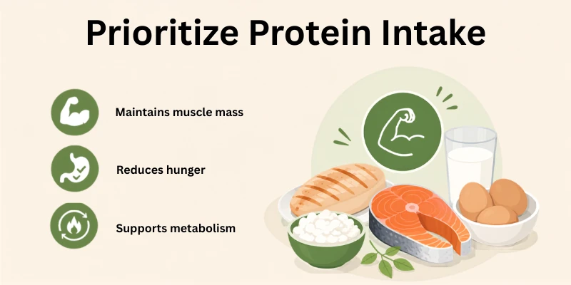 Prioritize Protein Intake