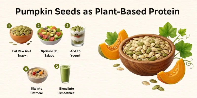 Pumpkin Seeds as Plant-Based Protein