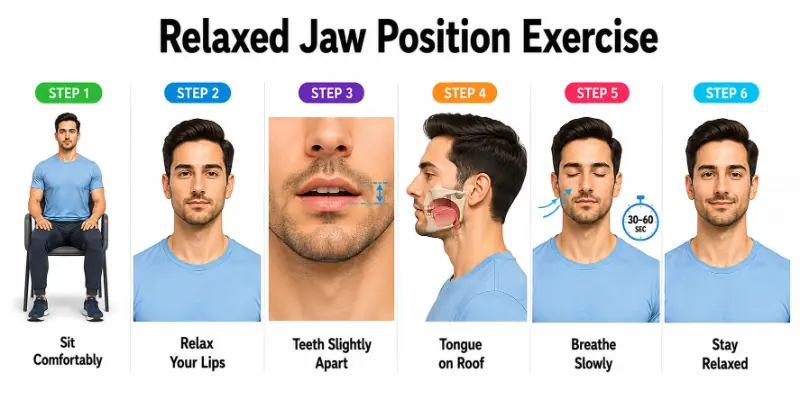 Relaxed Jaw Position Exercise