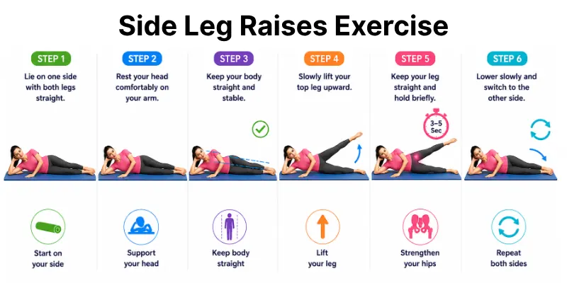 Side Leg Raises Exercise