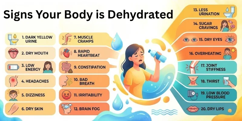 Signs Your Body is Dehydrated
