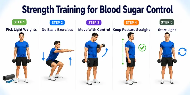 Strength Training for Blood Sugar Control