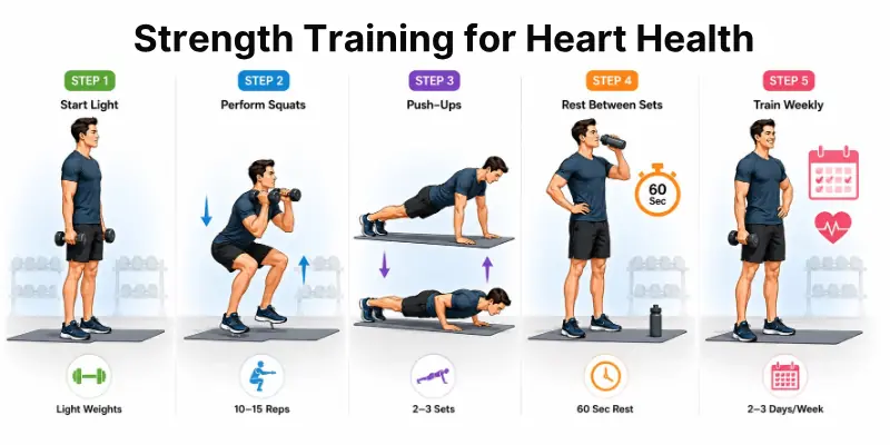 Strength Training Exercise for Heart Health