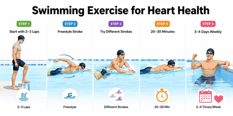 Swimming Exercise for Heart Health