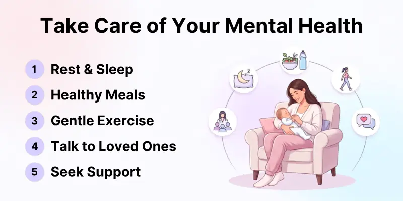 Tips to Take Care of Your Postpartum Mental Health