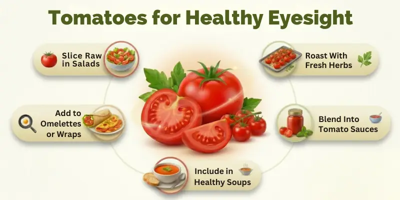 Tomatoes for Healthy Eyesight