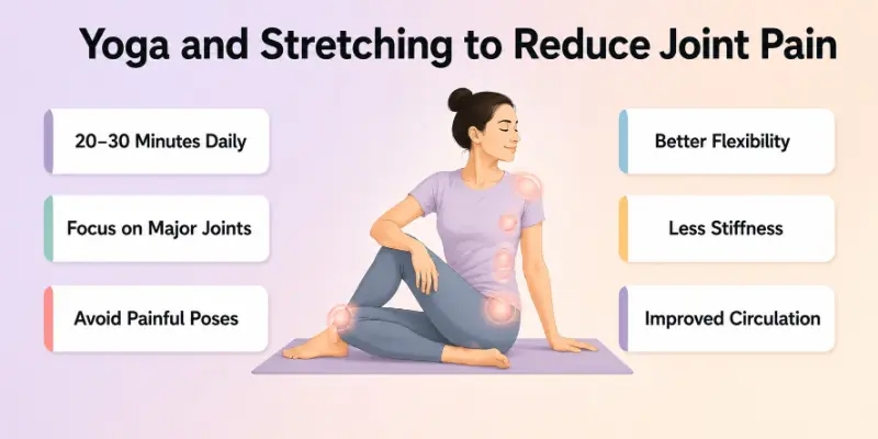 Yoga and Stretching toReduce Joint Pain