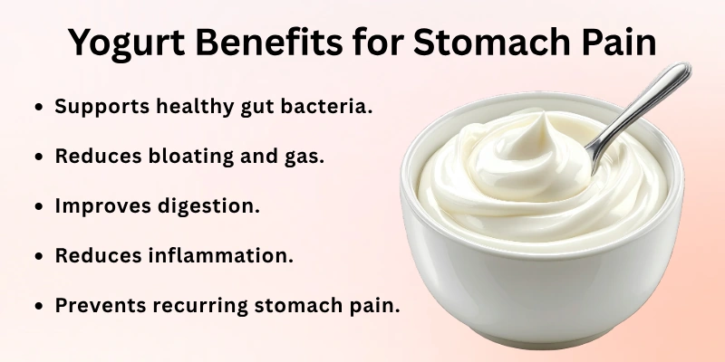 Yogurt Benefits for Stomach Pain